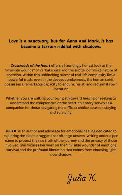 Crossroads of the Heart | Signed Emotional Healing Novel