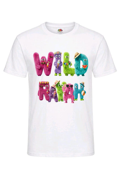 Personalised Kids Monster T-Shirt | Custom Name Summer Tee