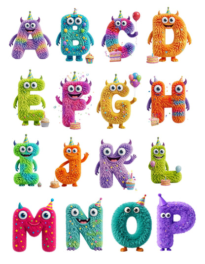 Personalised Monster Birthday T-Shirt | Custom Name & Age