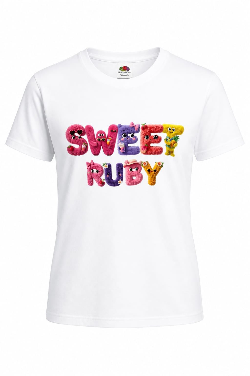 Personalised Kids Monster T-Shirt | Custom Name Summer Tee